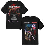 【注目アイテム】いよいよ来日間近 IRON MAIDEN の人気公式Tシャツ 「Dead By Daylight Killer Realm」が日本へ向けて出荷!