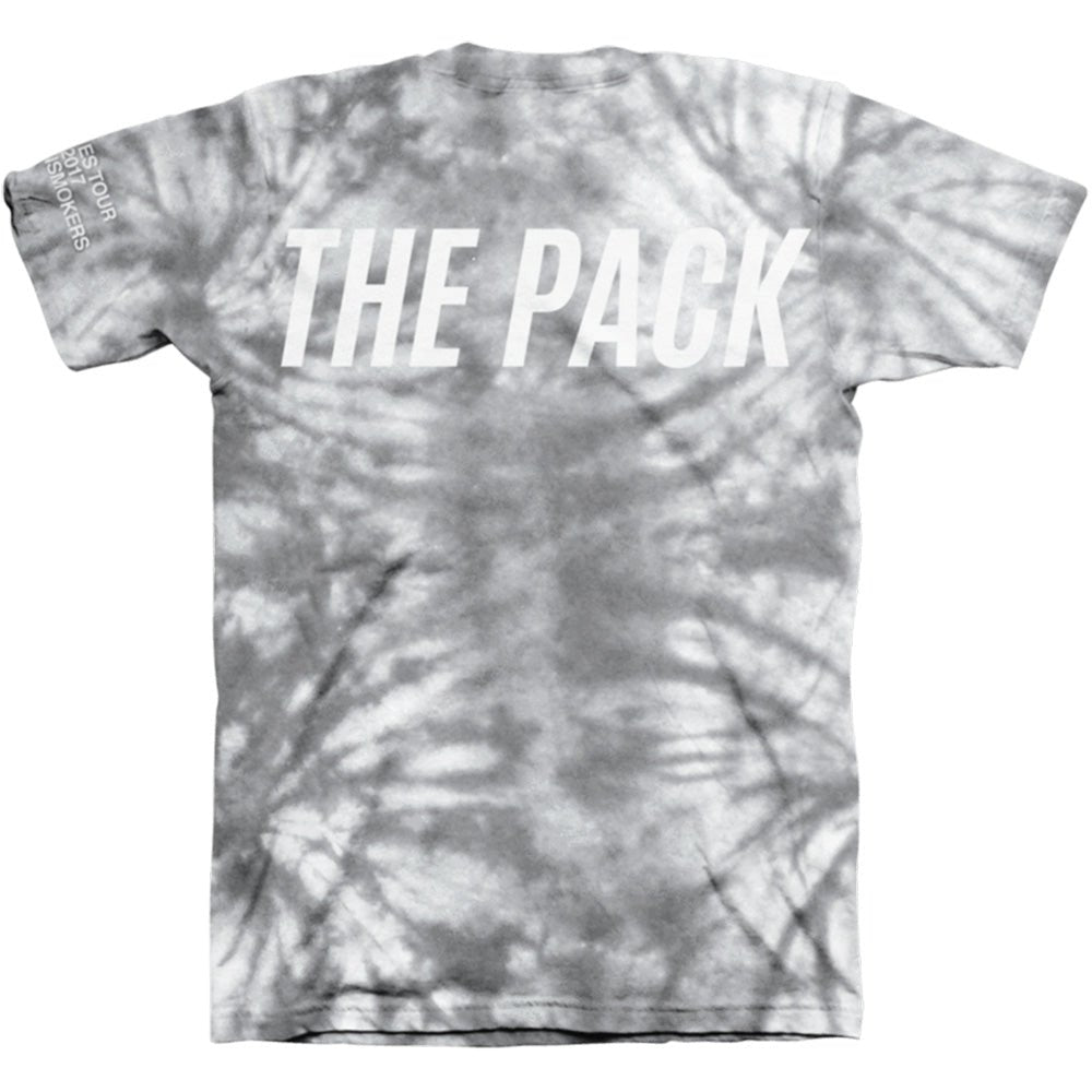 CHAINSMOKERS チェインスモーカーズ (2017ツアー商品) MEMORIES THE PACK / タイダイ - 限定モデル / バックプリントあり / Tシャツ / メンズ - PGS