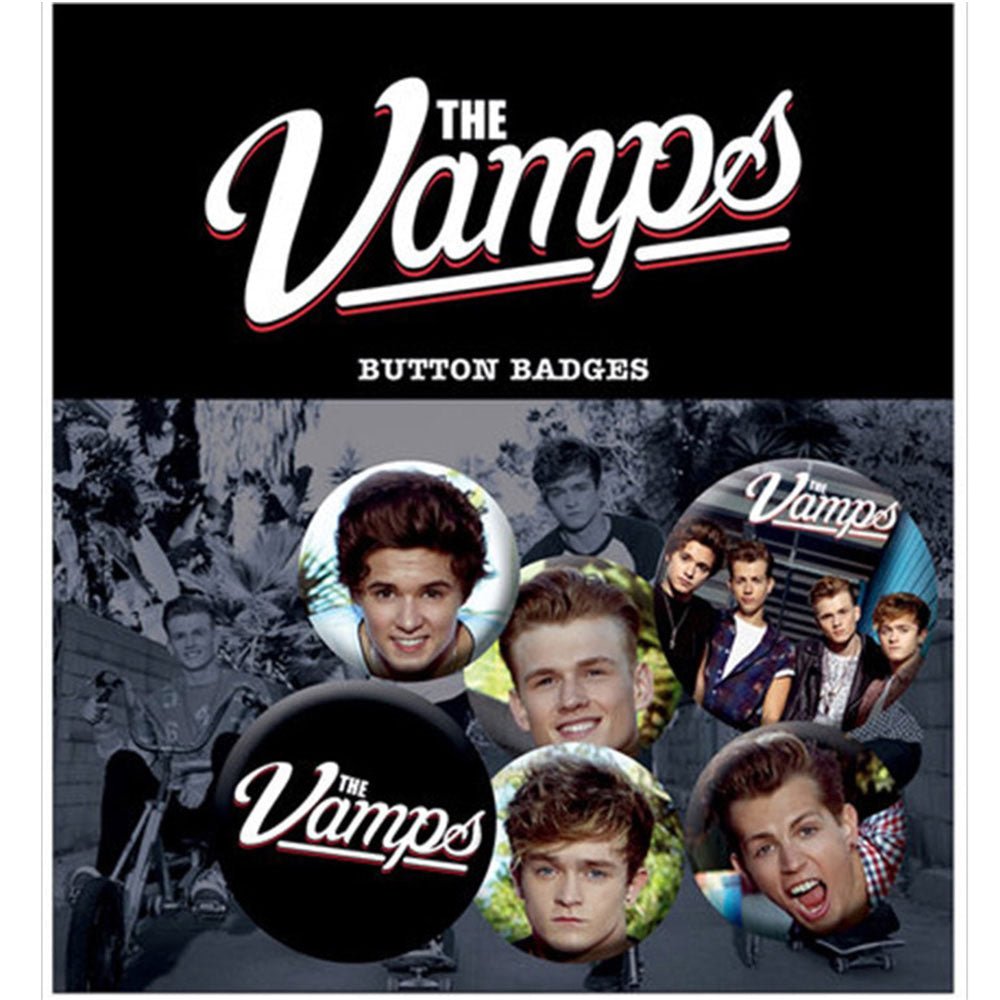 THE VAMPS ヴァンプス - Mix 6個セット / バッジ - PGS