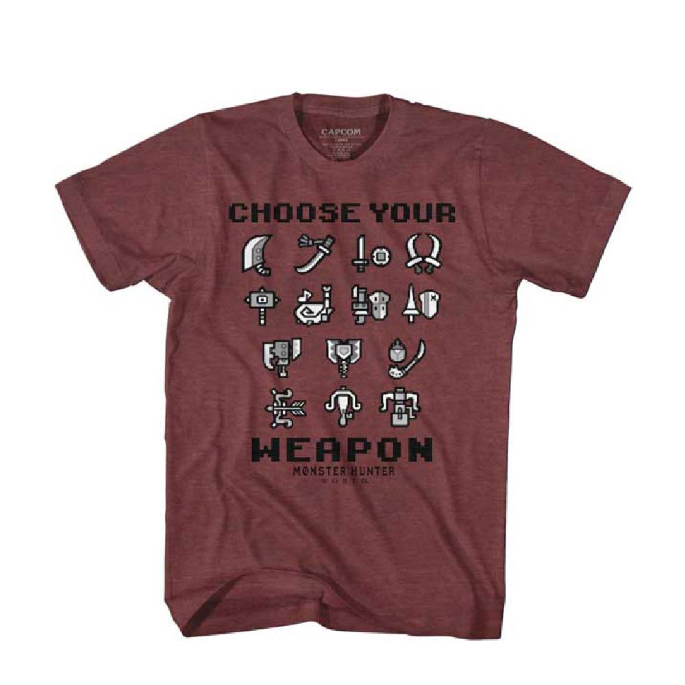 MONSTER HUNTER モンスターハンター - CHOOSE YOUR WEAPON / Tシャツ / メンズ - PGS