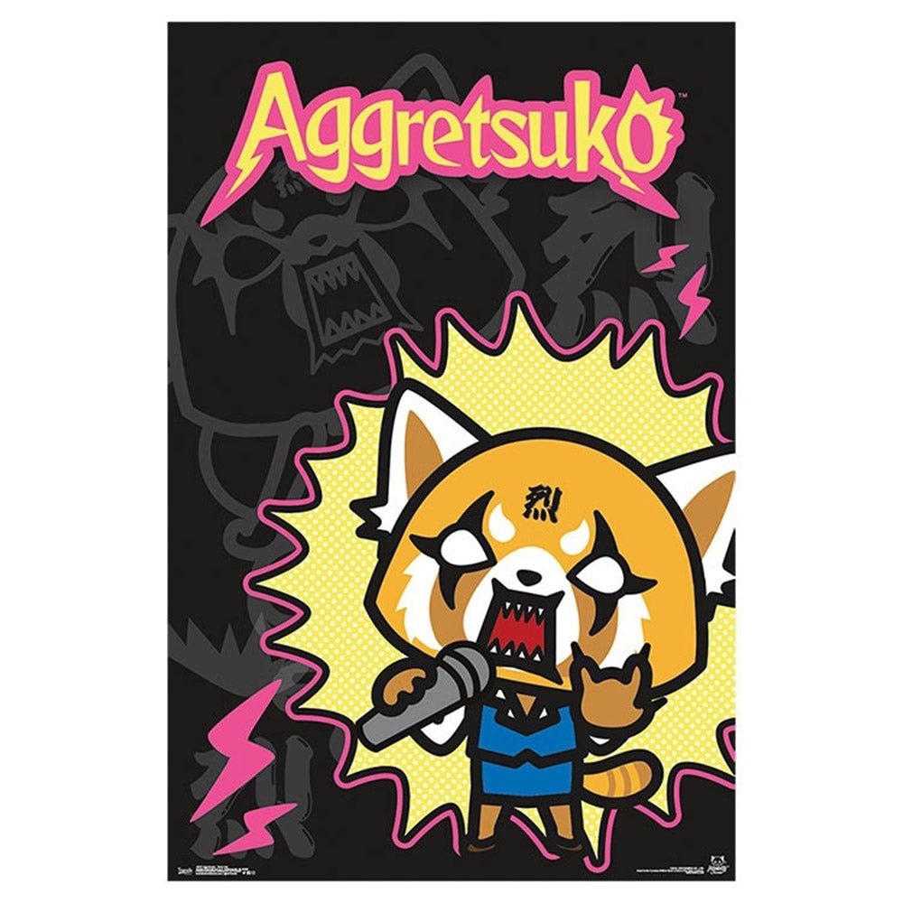 AGGRETSUKO アグレッシブ烈子 - Rock Out / ポスター - PGS
