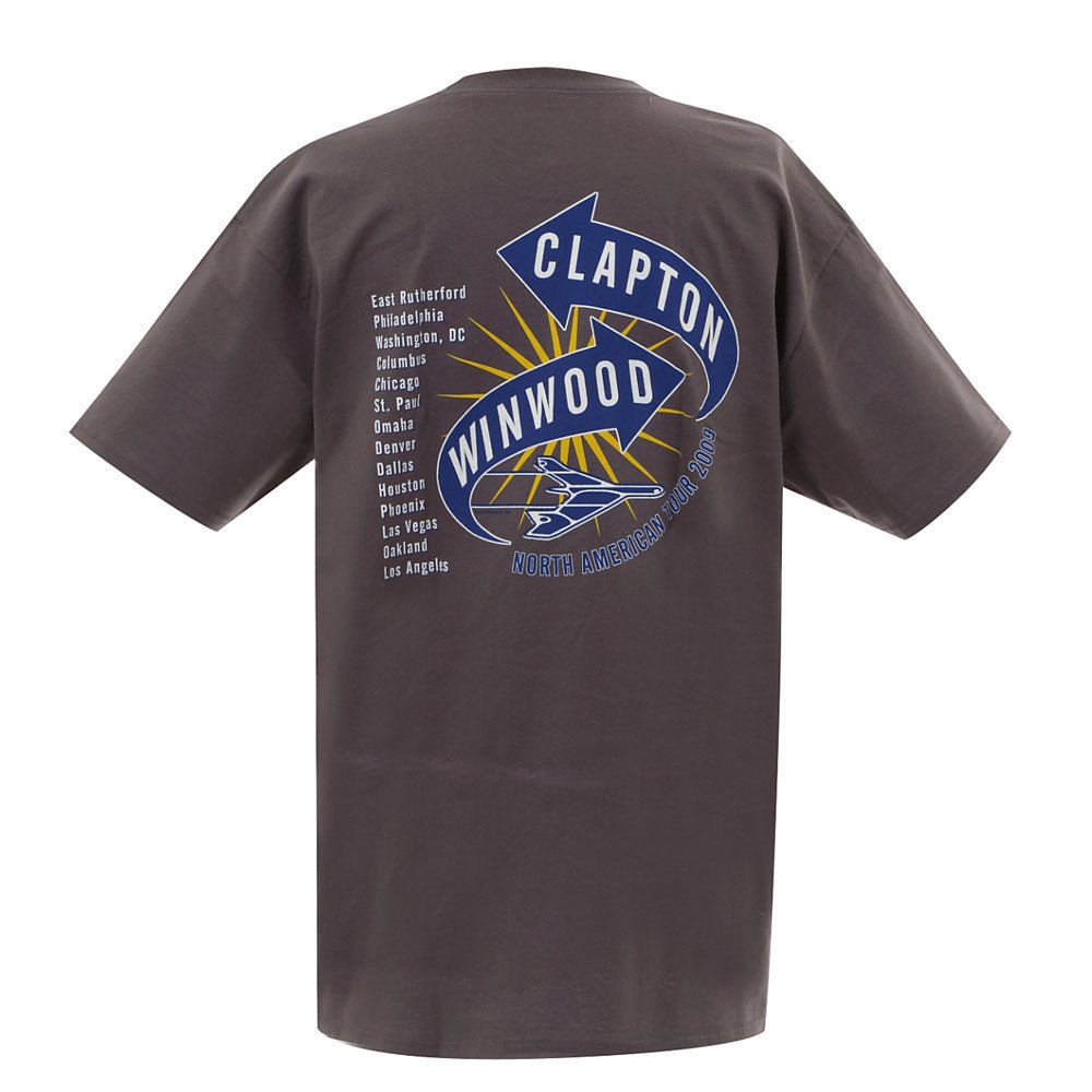 ERIC CLAPTON エリッククラプトン - Clapton / Winwood Arrow 2009 / バックプリントあり / 会場限定商品 / レア / Tシャツ / メンズ - PGS