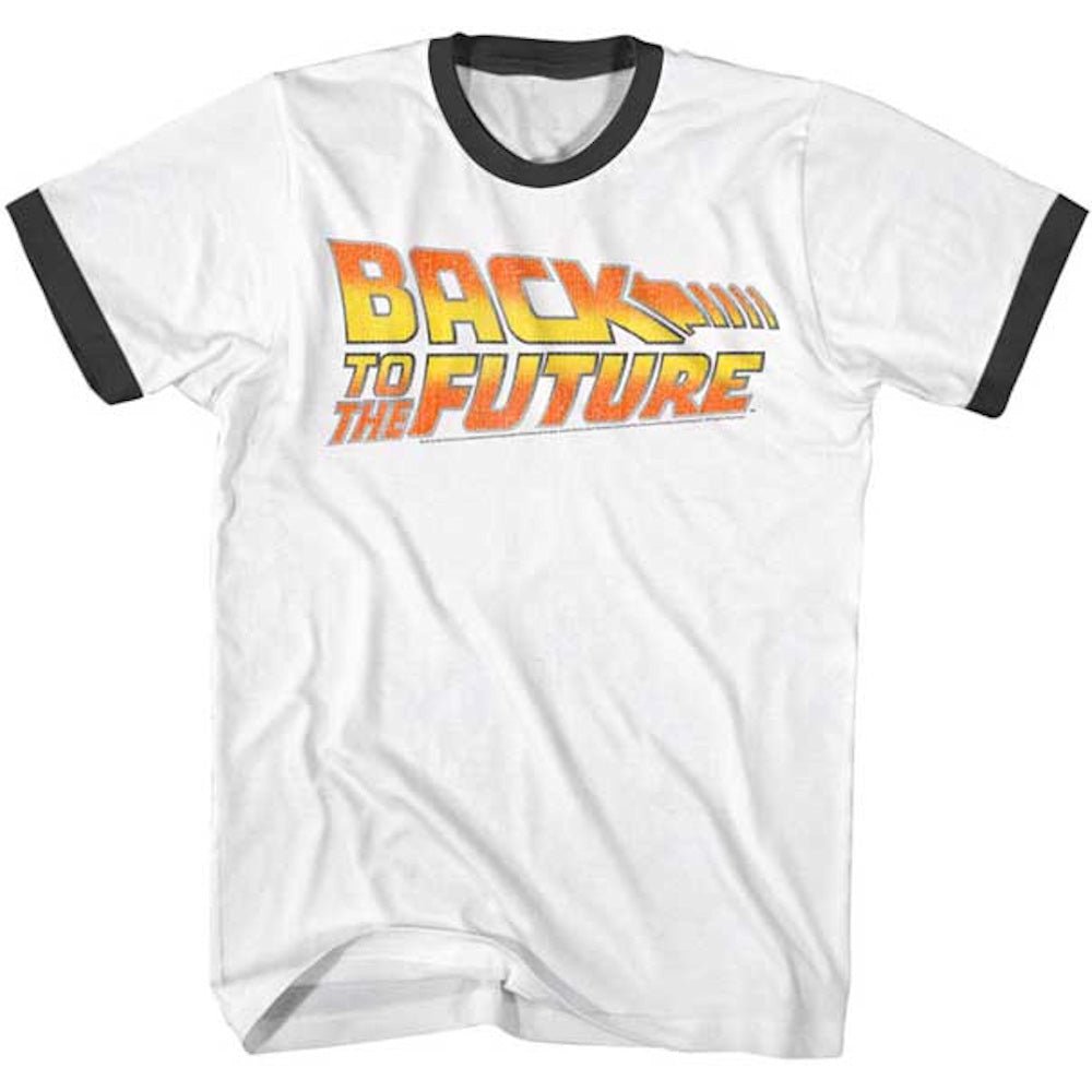 BACK TO THE FUTURE バックトゥザフューチャー (劇場公開 40周年 ) - WORN LOGO RINGER / Tシャツ / メンズ - PGS