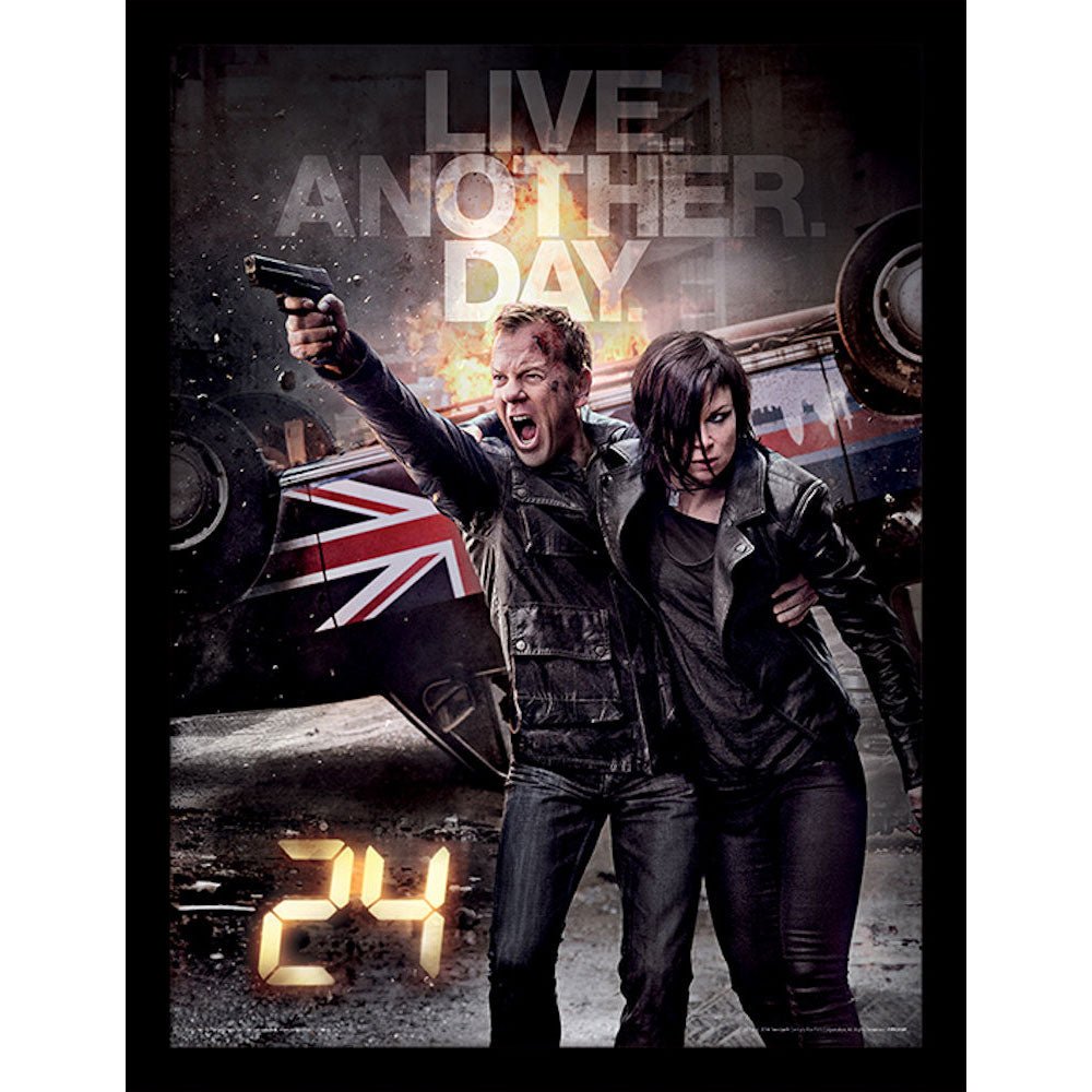 24(TWENTY FOUR) トゥエンティフォー - Live Another Day / インテリア額 - PGS