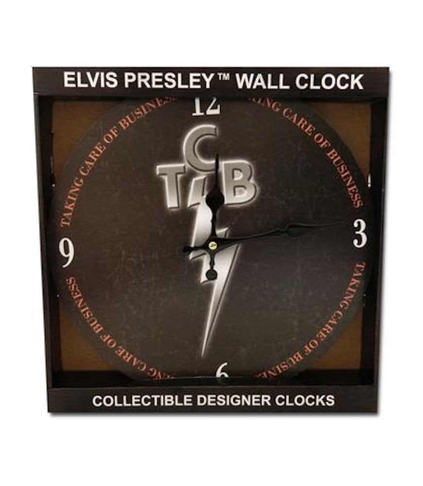 ELVIS PRESLEY エルヴィスプレスリー (生誕 90周年 ) - Clock TCB / 時計