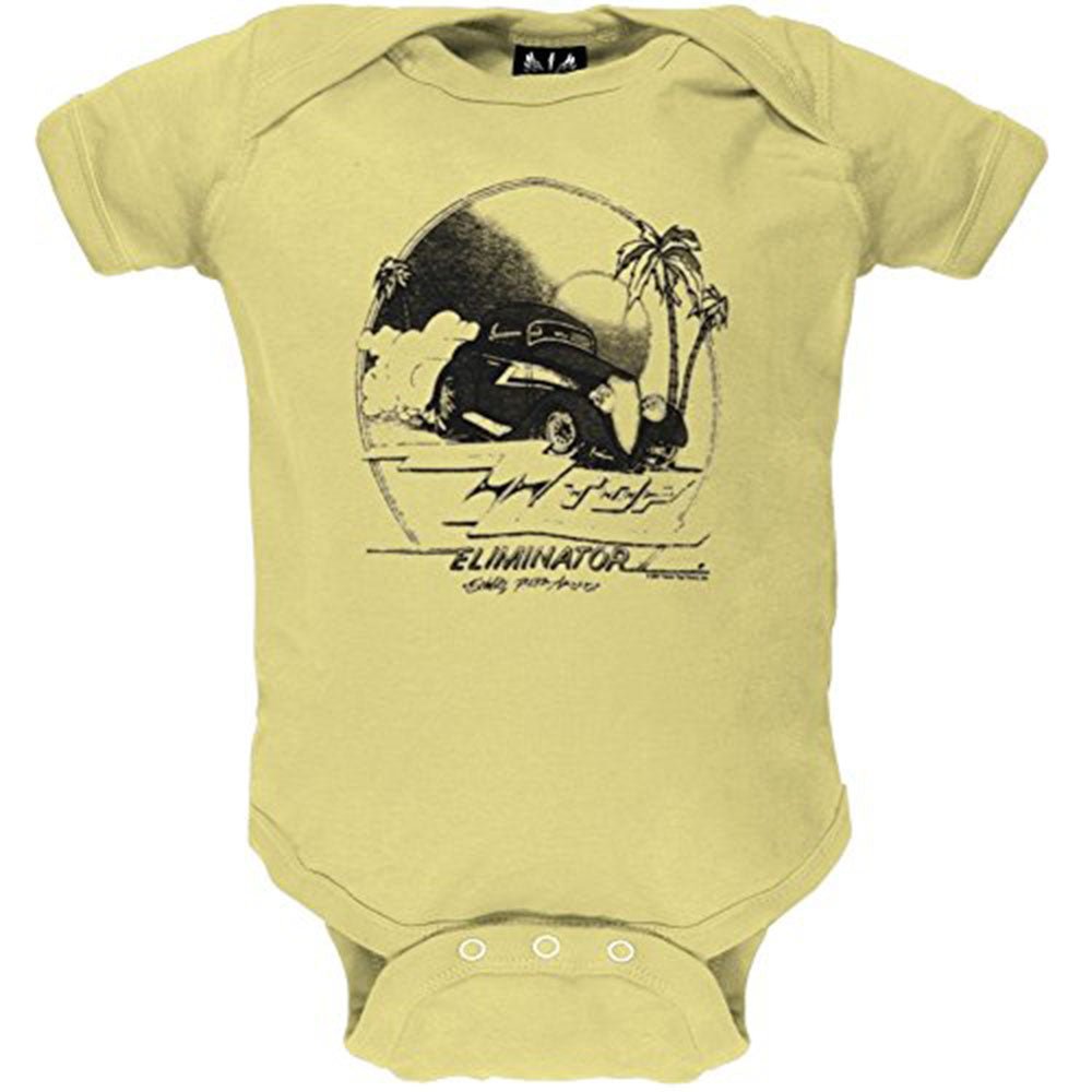 【廃番ラスト販売/特別価格】ZZ TOP ズィーズィートップ (デビュー 55周年 ) - Lil Roadstar Onesie / Tシャツ / ベビー - PGS