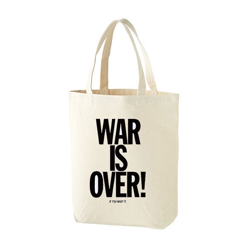 JOHN LENNON ジョンレノン (生誕 85年 ) - WAR IS OVER / トートバッグ - PGS