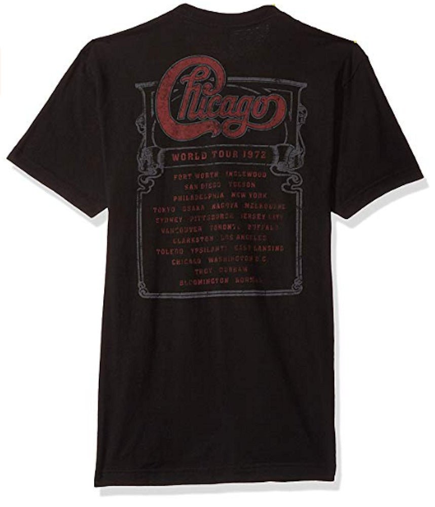 CHICAGO シカゴ - Tour '72 / バックプリントあり / Tシャツ / メンズ - PGS
