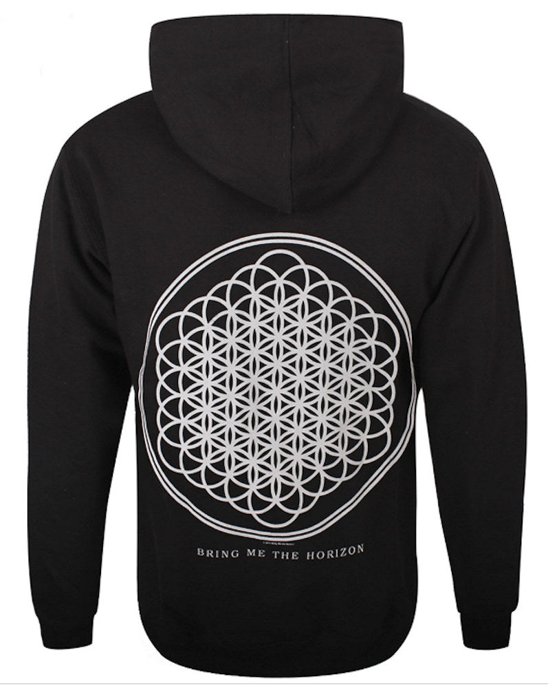 BRING ME THE HORIZON ブリングミーザホライズン - FLOWER OF LIFE /バックプリントあり / ジップ / パーカー・スウェット / メンズ