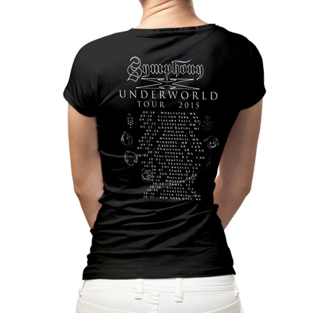 SYMPHONY X シンフォニーエックス - MONSTER / バックプリントあり / Tシャツ / レディース - PGS