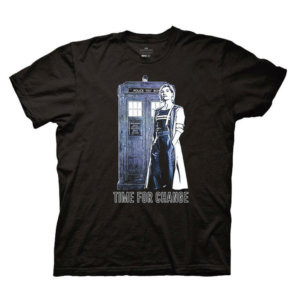 DOCTOR WHO ドクターフー - 13TH DOCTOR TIME TO CHANGE CREW / Tシャツ / メンズ - PGS