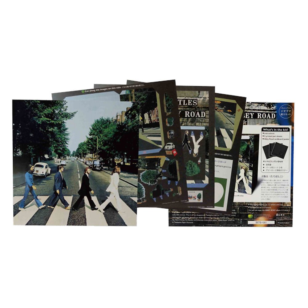 THE BEATLES ビートルズ (結成 65周年 ) - Abbey Road / Tatebankoペーパージオラマ / グッズ - PGS