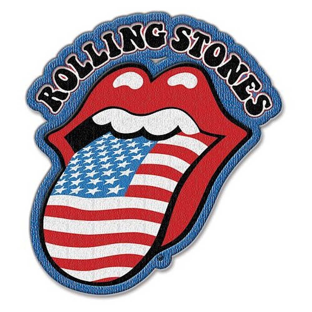 ROLLING STONES ローリングストーンズ (来日 35周年 記念 ) - US TONGUE / ワッペン - PGS