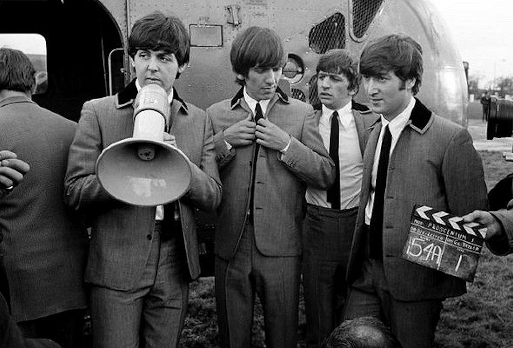 THE BEATLES (65th Anniversary) - Hard Days Night Drainpipe Trousers / Bottoms / Men's