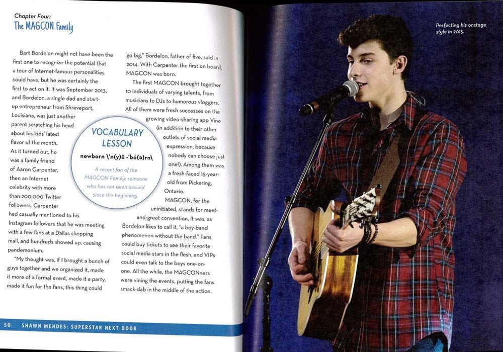SHAWN MENDES ショーンメンデス - SUPERSTAR NEXT DOOR / 洋書 / 雑誌・書籍 - PGS