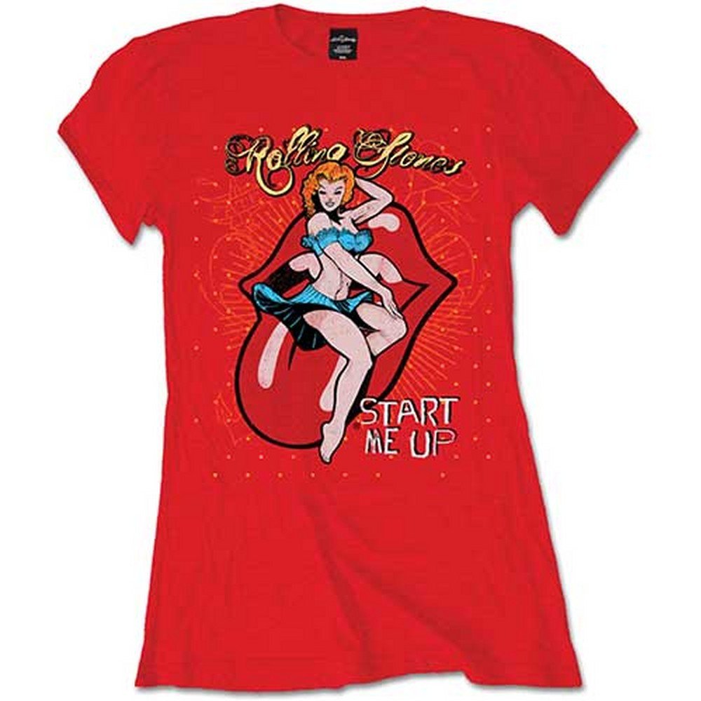 ROLLING STONES ローリングストーンズ (来日 35周年 記念 ) - Start me up / Tシャツ / レディース - PGS