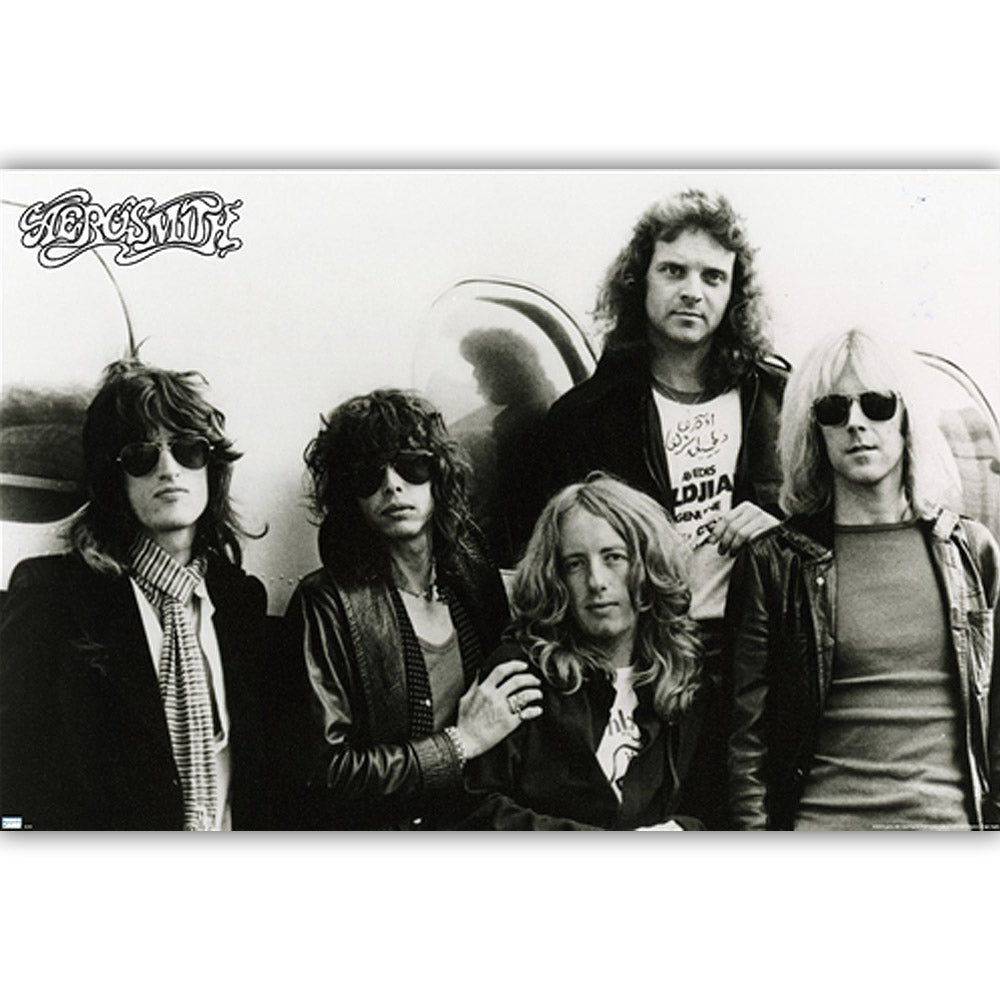 AEROSMITH エアロスミス - 70s Band / ポスター 【公式 / オフィシャル