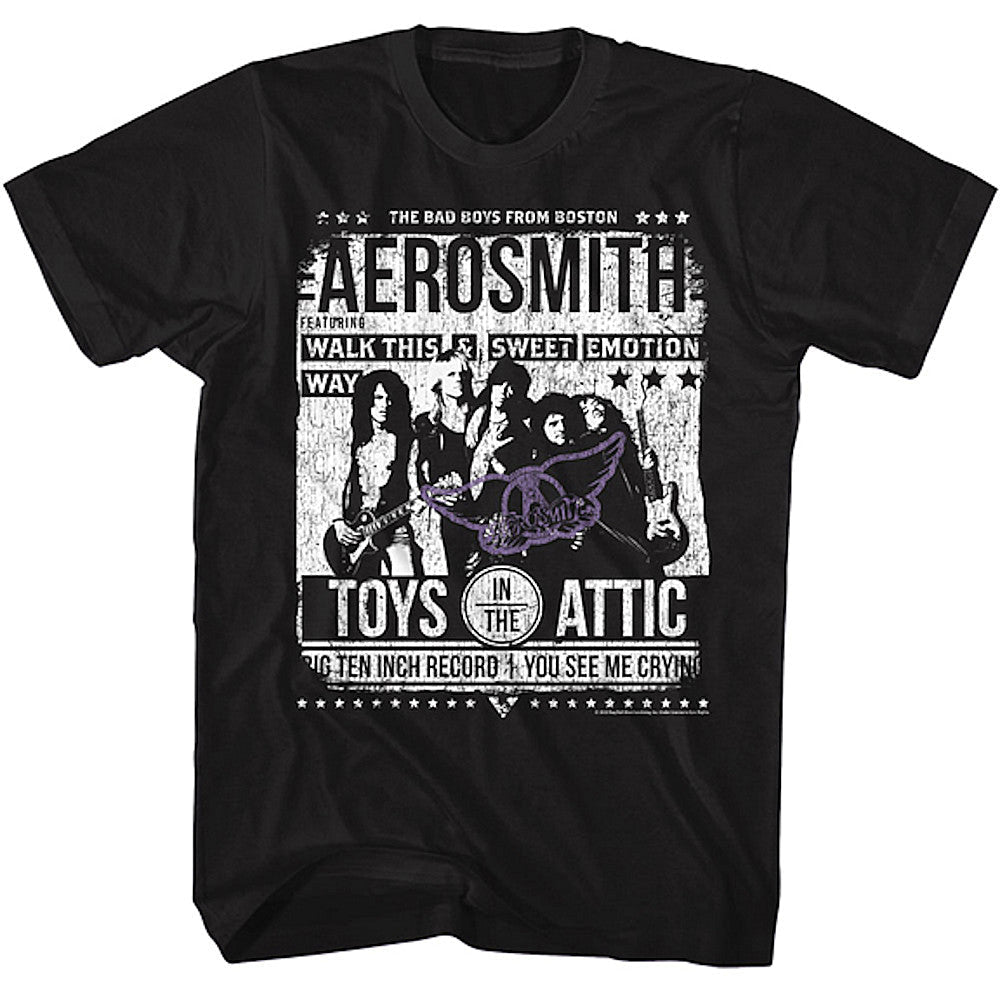 AEROSMITH エアロスミス - Aero Poster / Tシャツ / メンズ 【公式