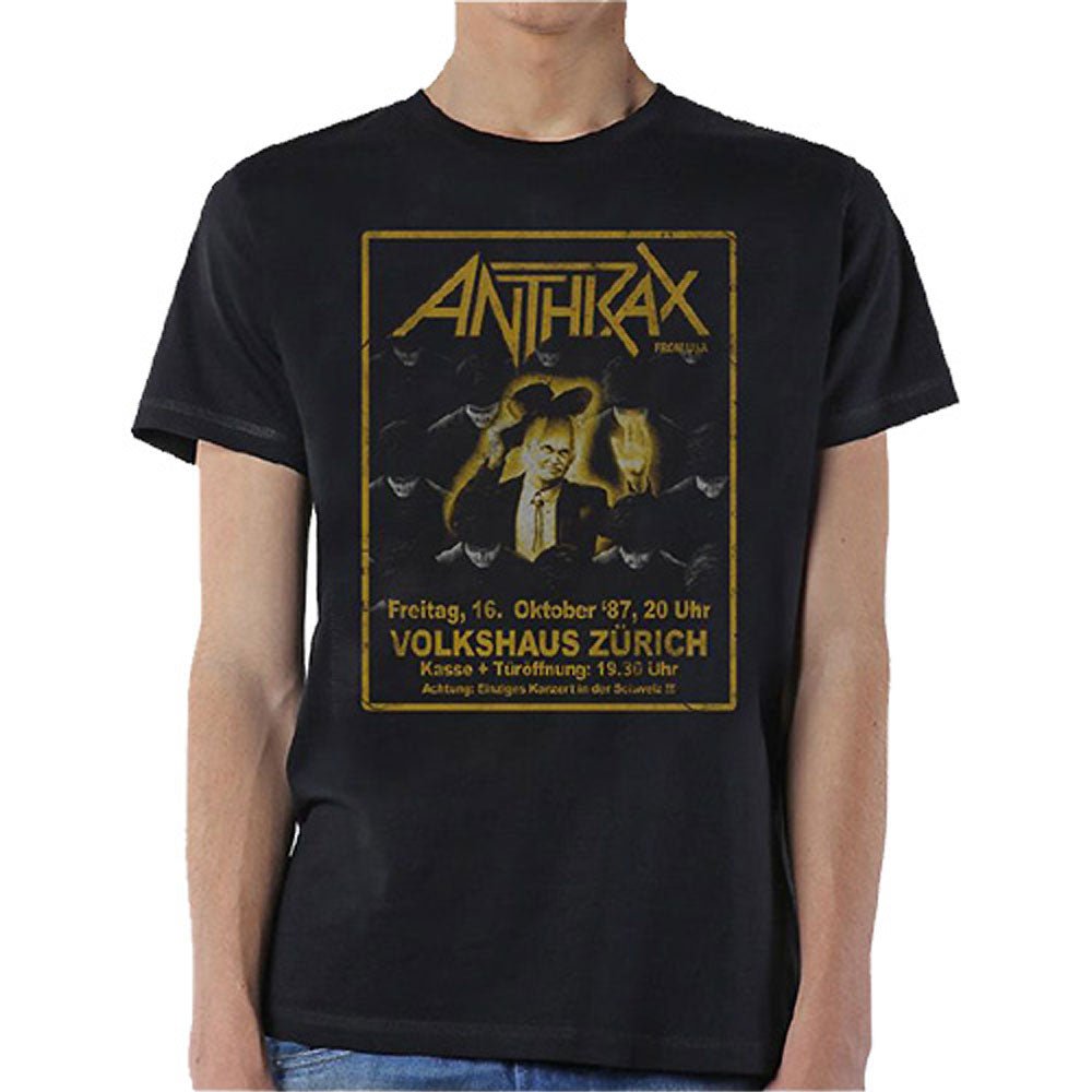 ANTHRAX AMONG THE LIVING Tシャツ Mサイズ 新品 Anthrax / Among the Living Tee (Black) - アンスラックス Tシャツ