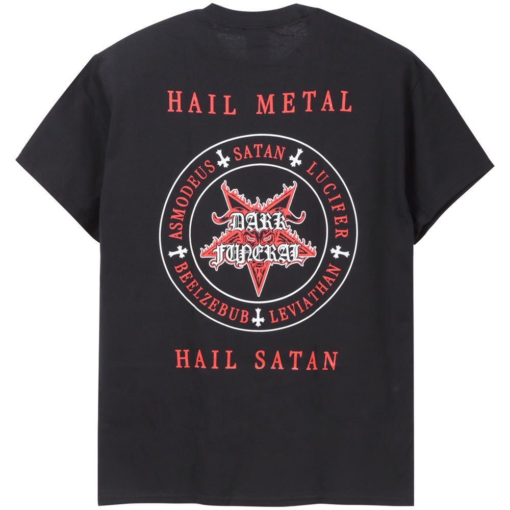 DARK FUNERAL ダークフューネラル - SWEDISH BLACK METAL / バックプリントあり / Tシャツ / メンズ - PGS