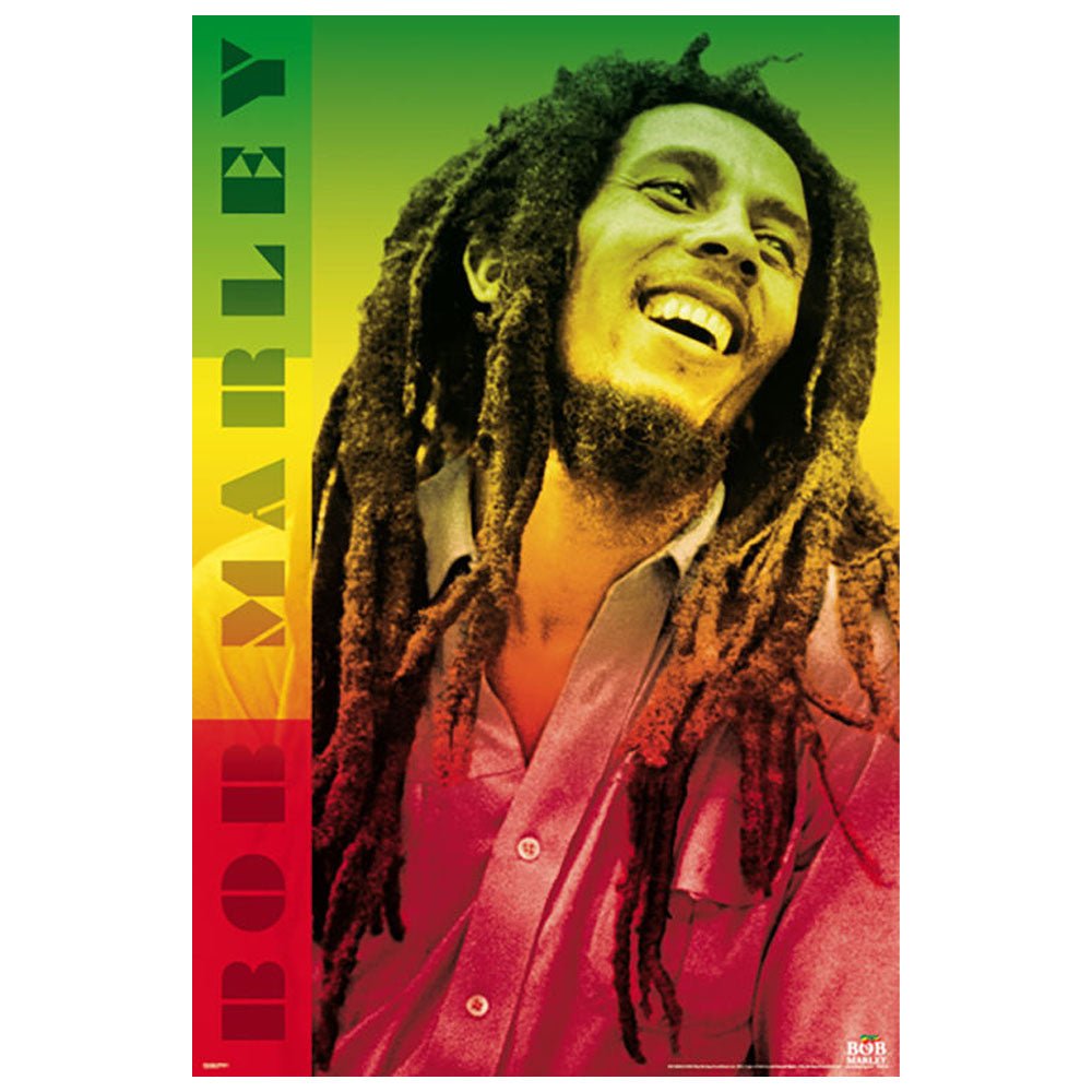 BOB MARLEY ボブマーリー (追悼 45周年 ) - Colors / ポスター 【公式