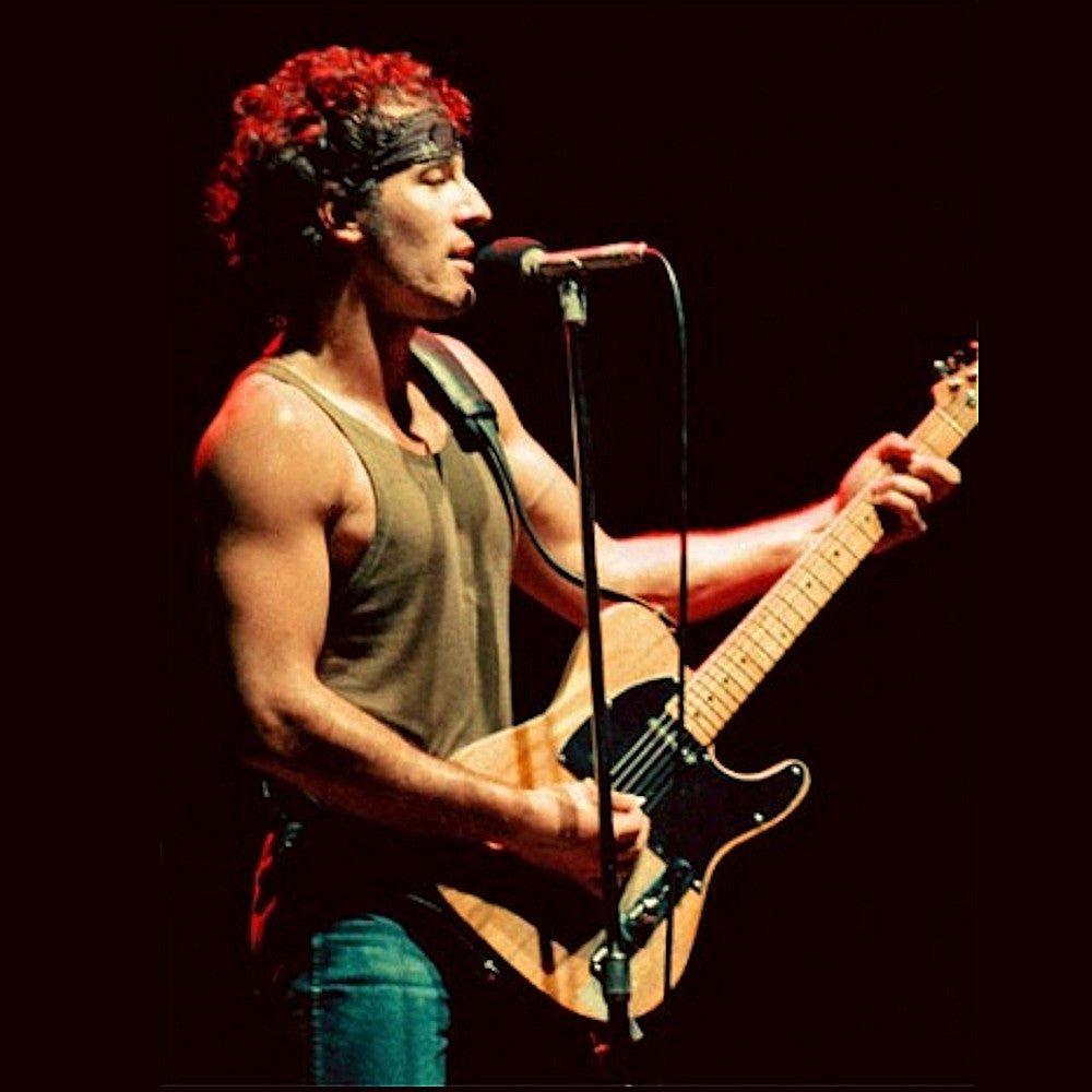 BRUCE SPRINGSTEEN ブルーススプリングスティーン (11月 映画公開 記念 ) - The Boss Licensed Fender Tele - Vintage Blonde / ミニチュア楽器 - PGS