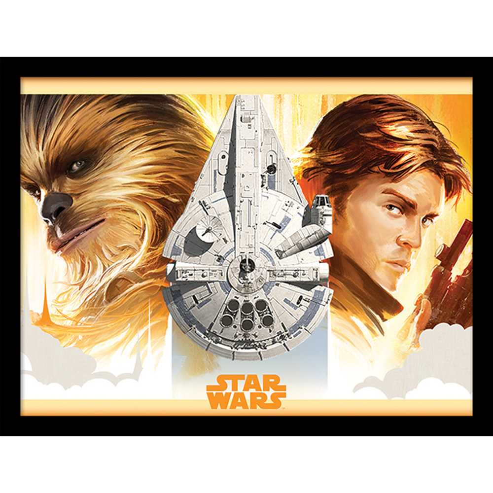 STAR WARS スターウォーズ - Falcon Legacy / インテリア額 - PGS