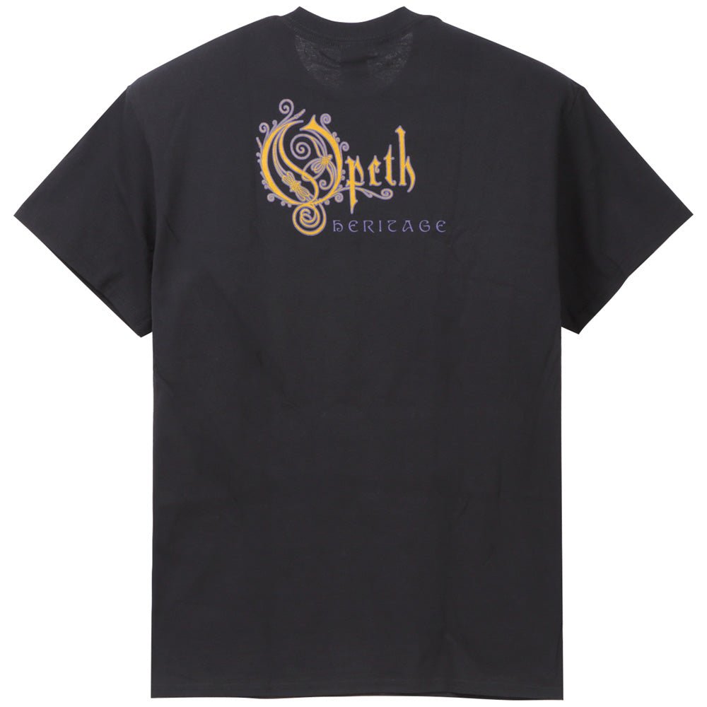 OPETH オーペス (来日 11月 ) - FACES / バックプリントあり / Tシャツ / メンズ - PGS