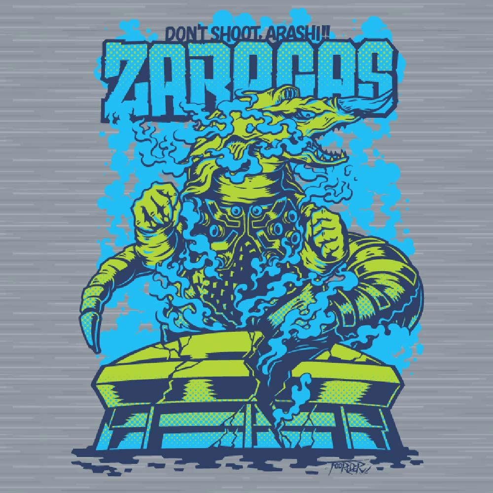 ULTRAMAN ウルトラマン - 射つな! アラシ / バックプリントあり / Tシャツ / メンズ - PGS