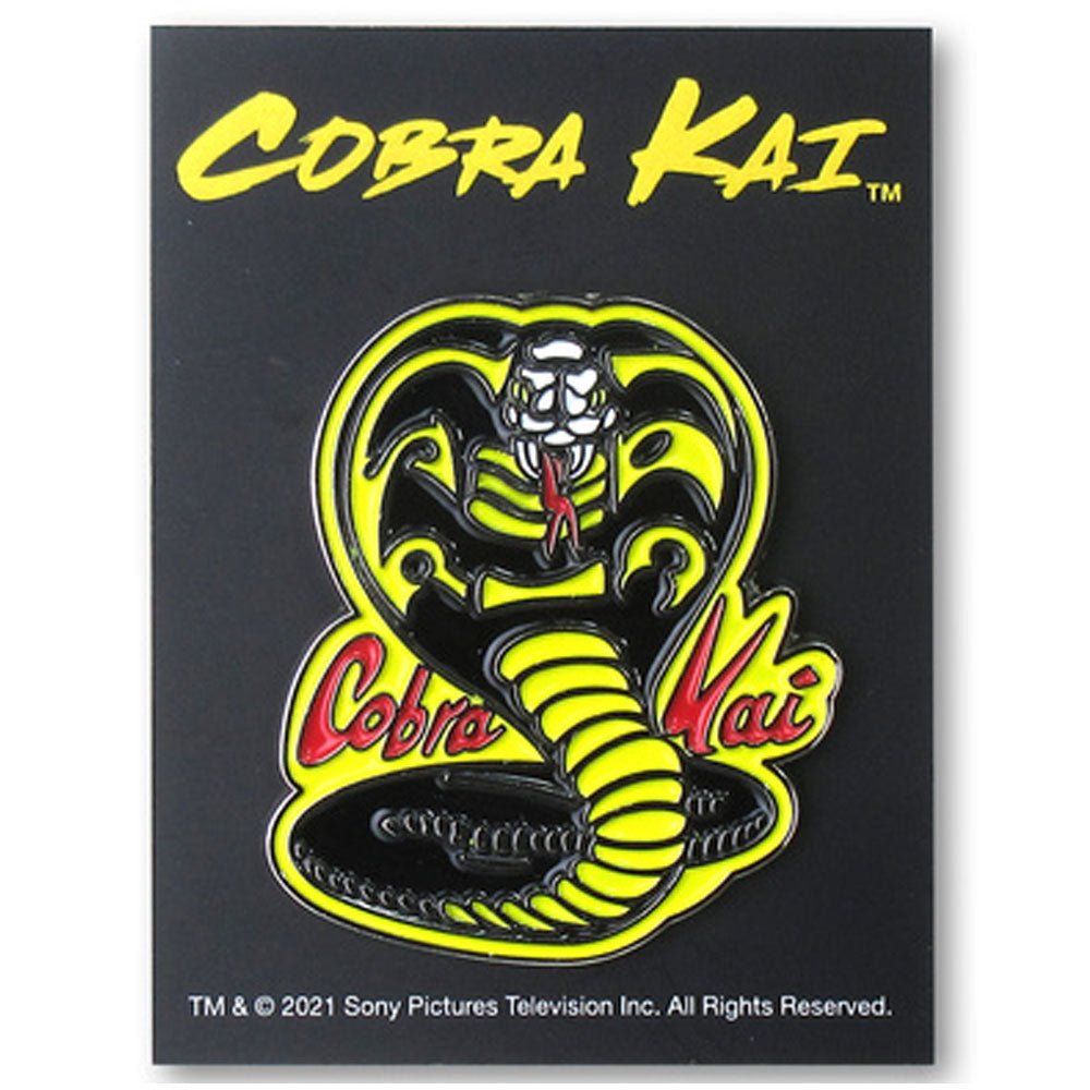 COBRA KAI コブラ会 - スネークロゴ / バッジ 【公式 / オフィシャル 