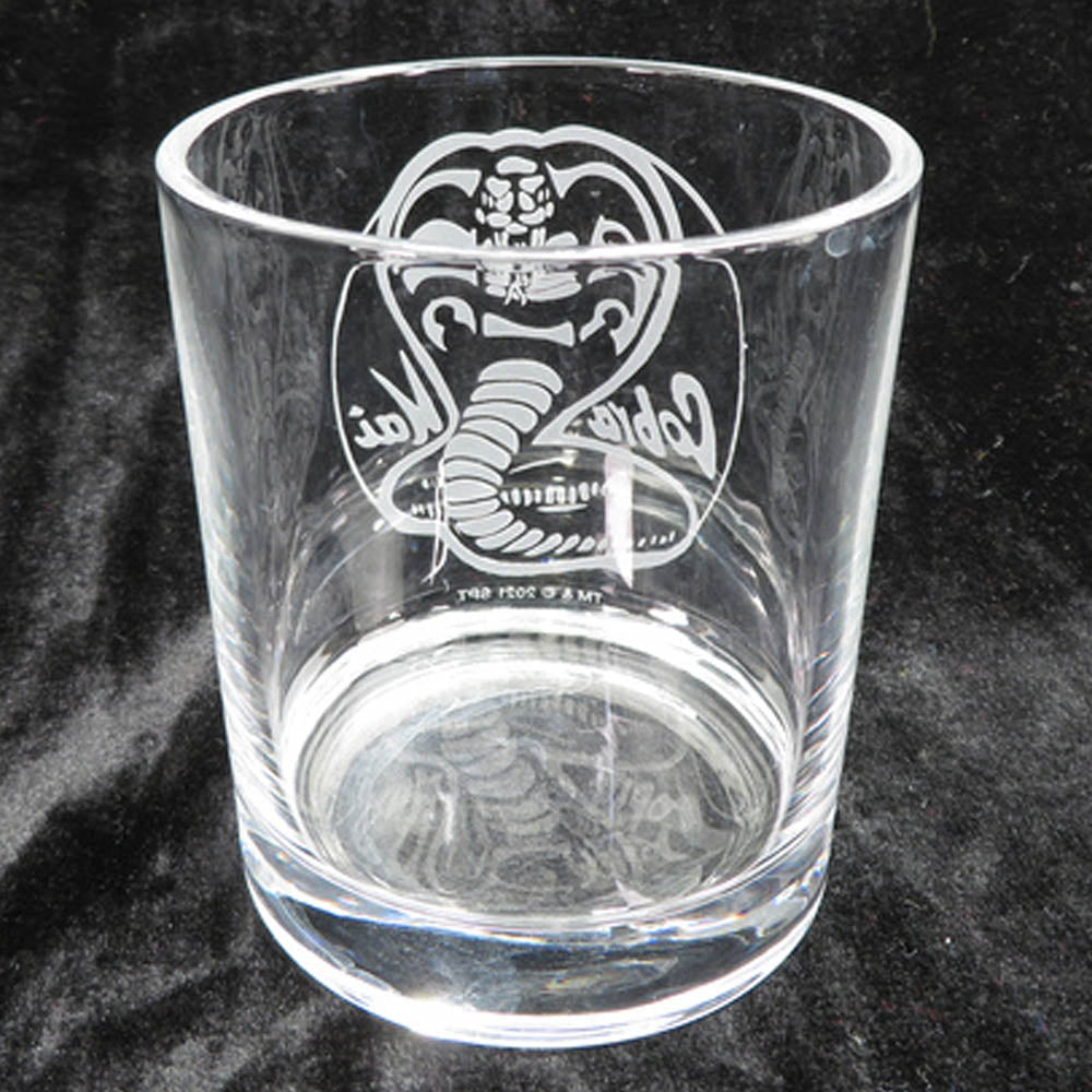 COBRA KAI コブラ会 - スネークロゴ / ロックグラス / 食器・グラス|公式ライセンス商品|PGS