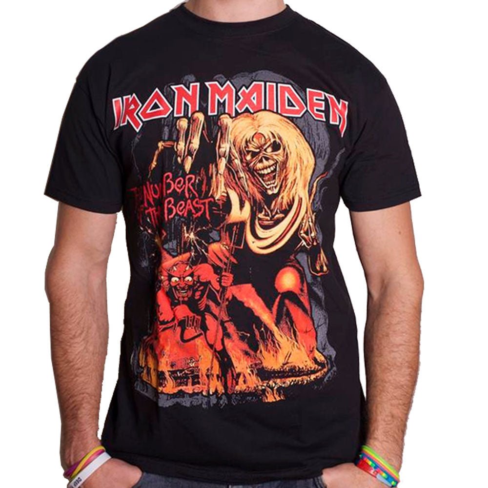 IRON MAIDEN アイアンメイデン (結成 50周年 ) - NUMBER OF THE BEAST GRAPHIC / Tシャツ / メンズ - PGS