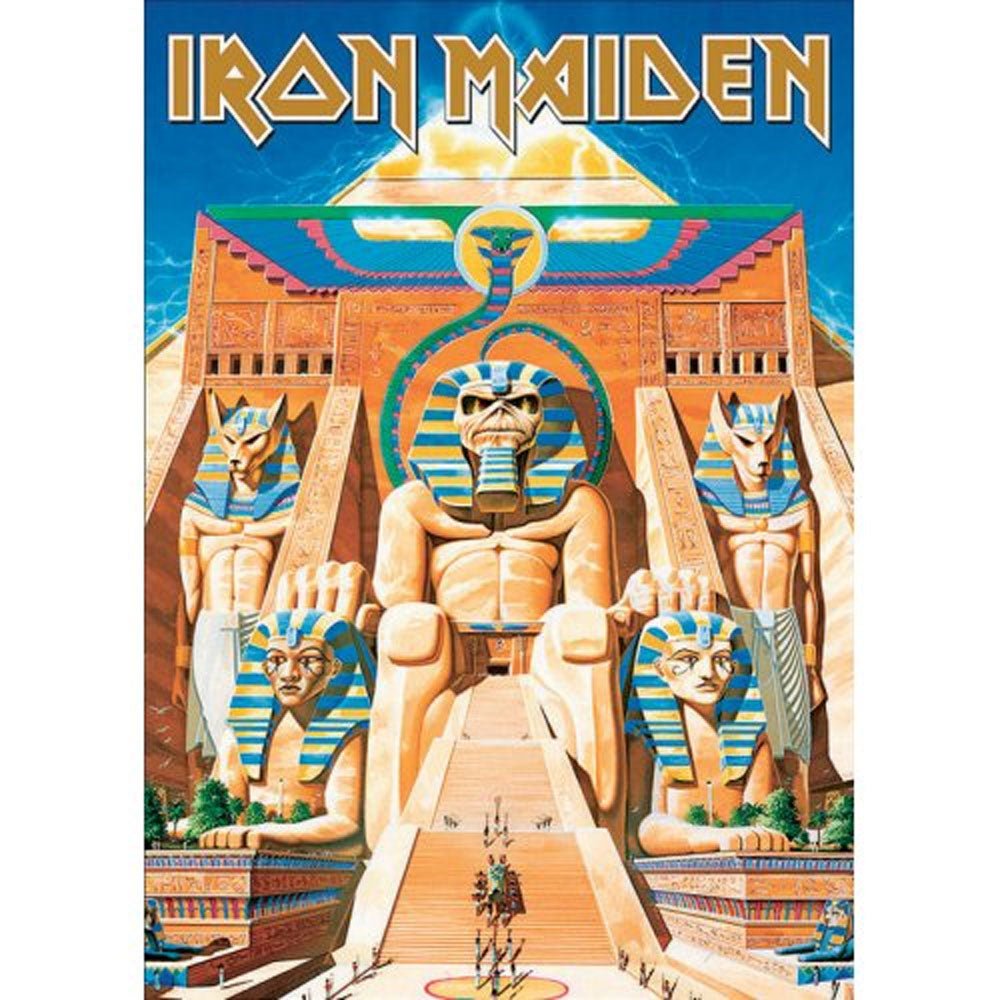 IRON MAIDEN アイアンメイデン (結成 50周年 ) - POWER S POST CARD / ポストカード・レター - PGS