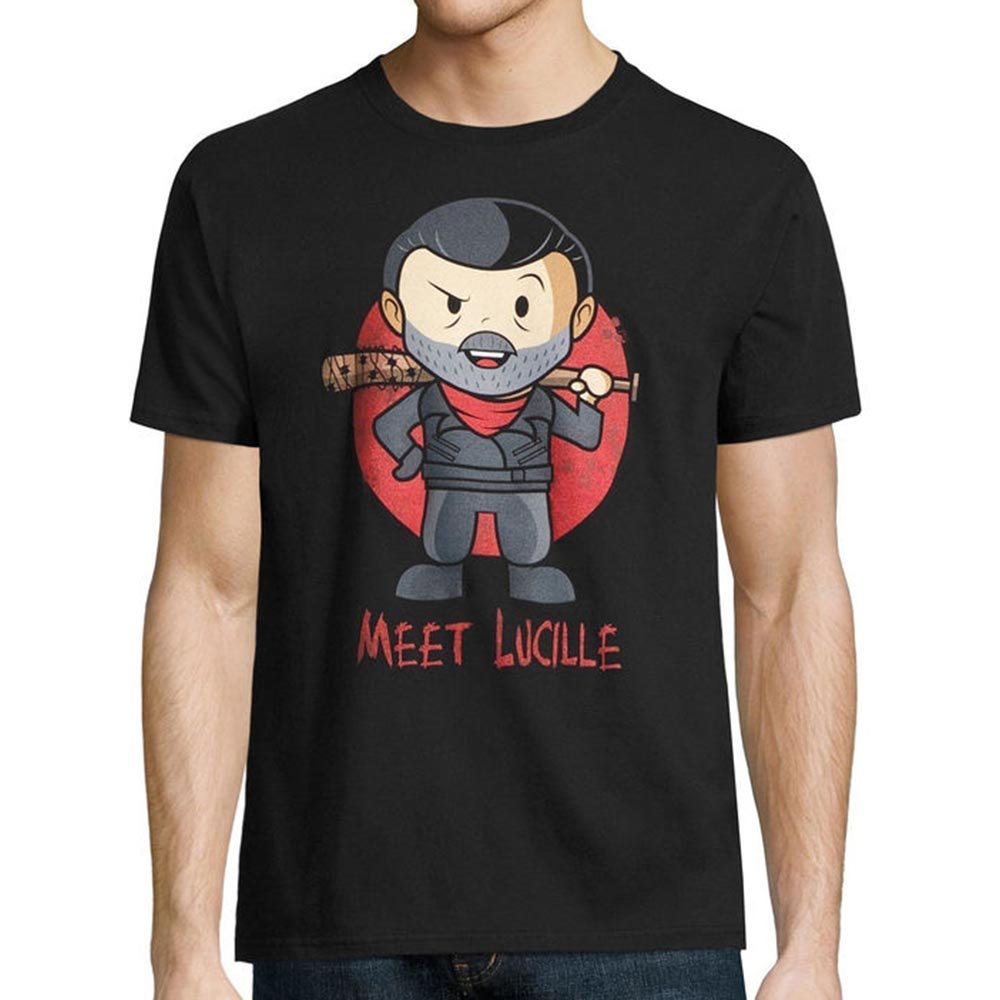 WALKING DEAD ウォーキングデッド (放送 15周年 ) - NEGAN SIMPLE CHIBI / Tシャツ / メンズ - PGS