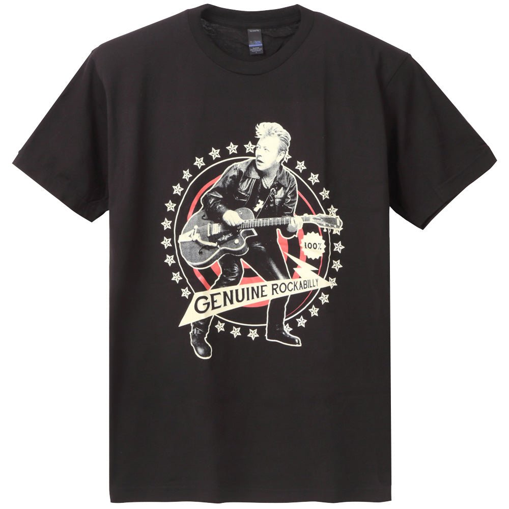 BRIAN SETZER ブライアンセッツァー - GENIUNE ROCKABILLY / Tシャツ / メンズ - PGS