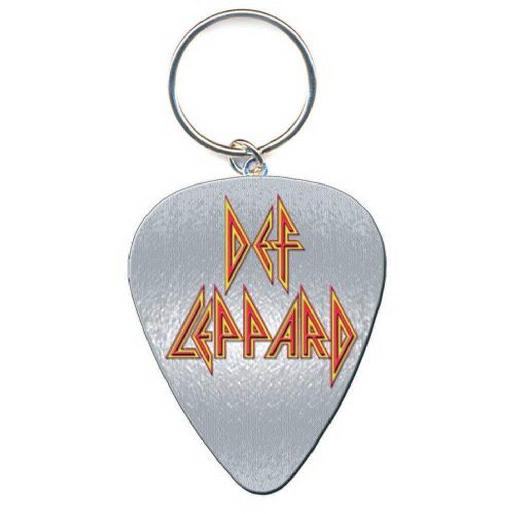 DEF LEPPARD - Logo Pick / メタル・キーチェイン
