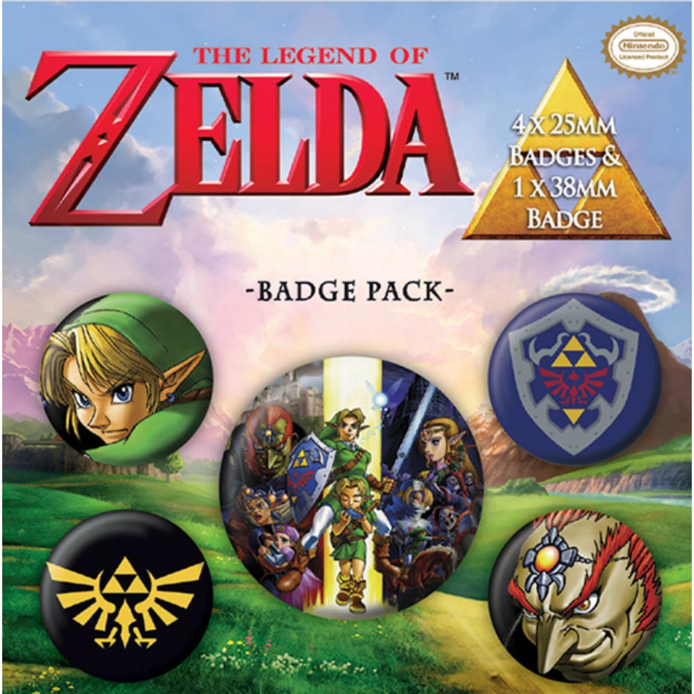 THE LEGEND OF ZELDA ゼルダの伝説 - Badge Pack / バッジ - PGS