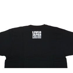 LIVE 8 ライブエイト - LIVE 8 JAPAN OFFICIAL (超レア) / バックプリントあり / Tシャツ / キッズ - PGS