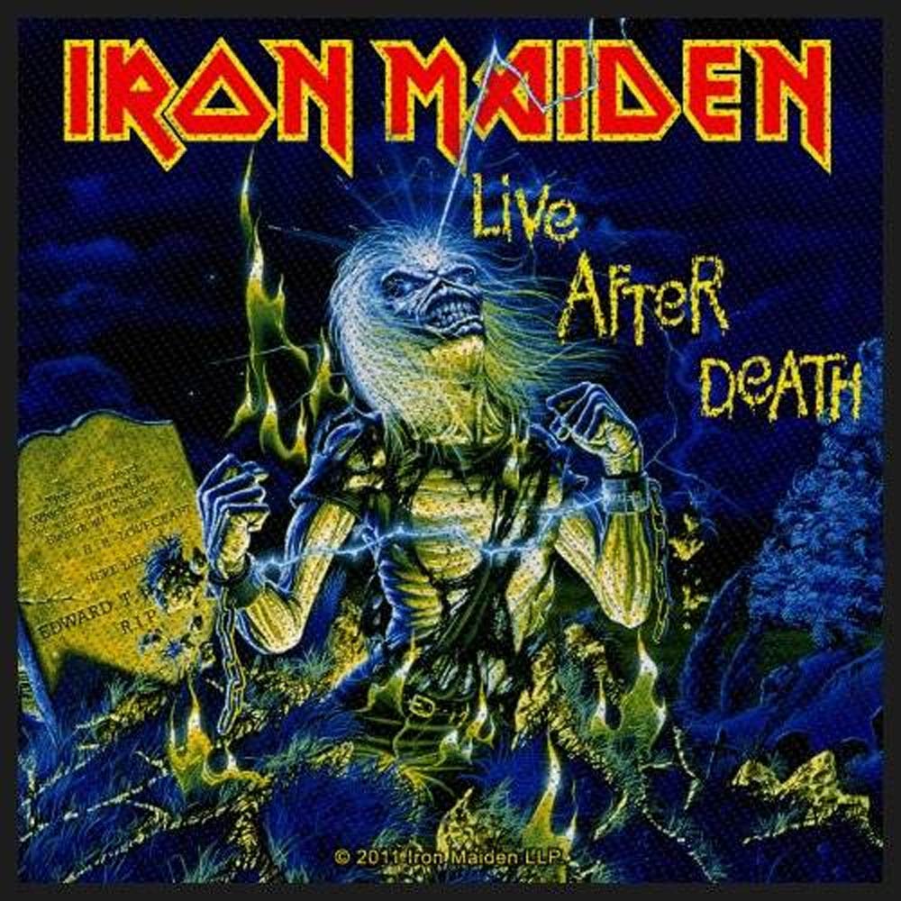 IRON MAIDEN アイアンメイデン (結成 50周年 ) - Live After Death / ワッペン - PGS