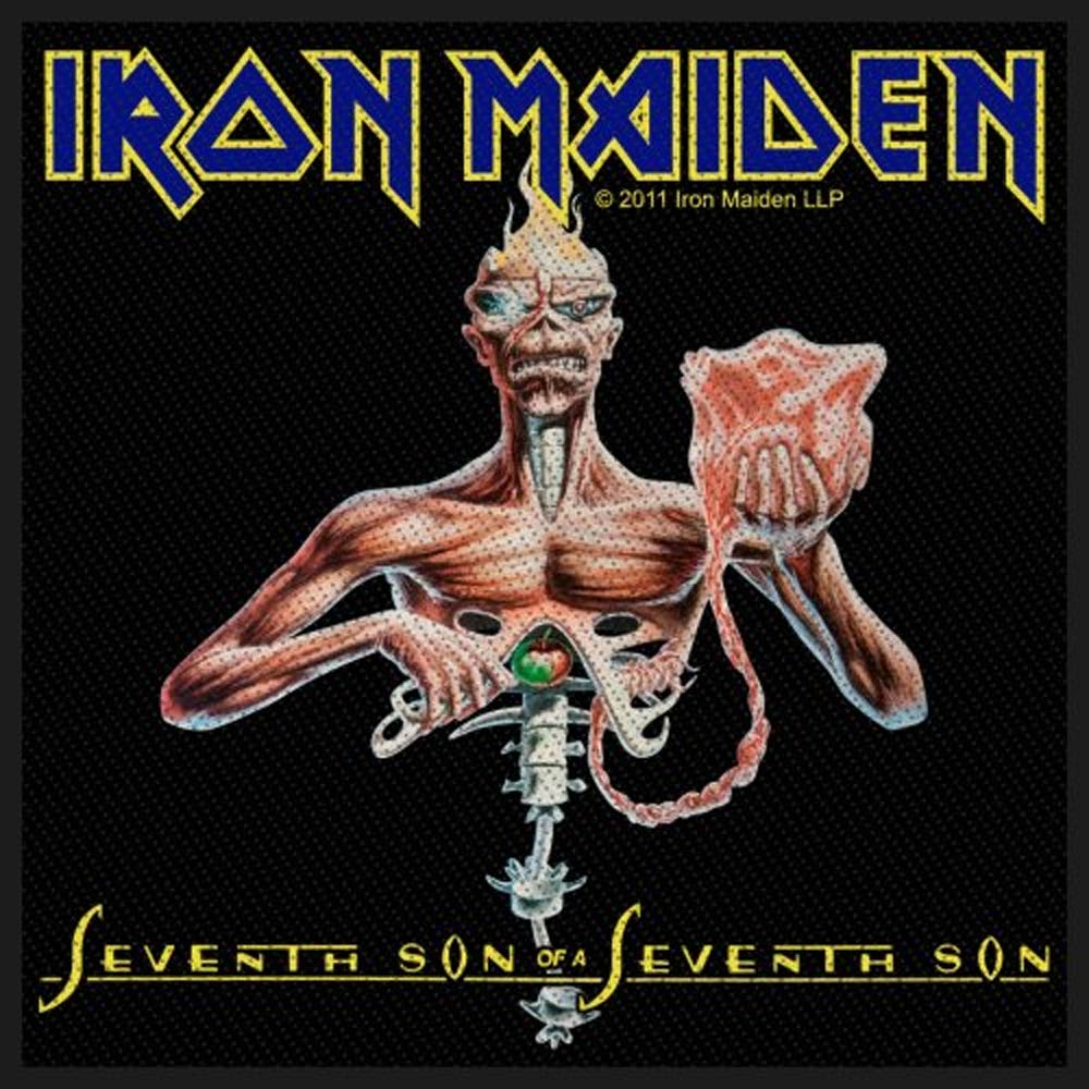 IRON MAIDEN アイアンメイデン (結成 50周年 ) - SEVENTH SON / ワッペン - PGS