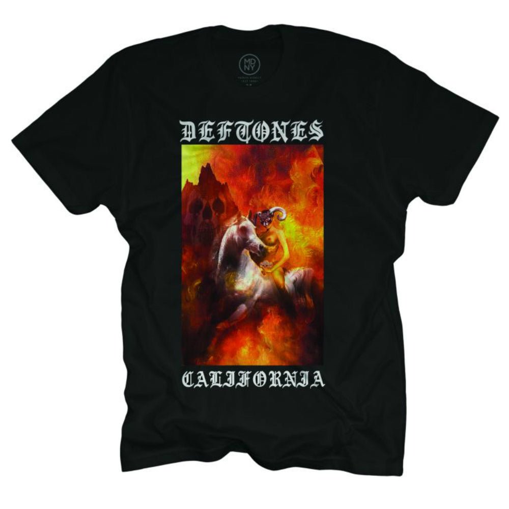 DEFTONES デフトーンズ (デビュー 30周年 ) - CALIFORNIA RIDER / Tシャツ / メンズ - PGS