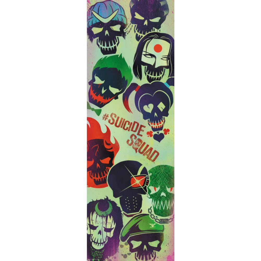 SUICIDE SQUAD スーサイドスクワッド (ジョーカー 生誕 80周年 ) - FACES / ドアポスター / ポスター - PGS