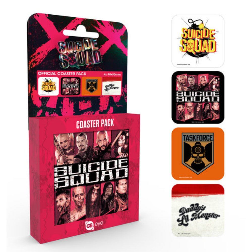 SUICIDE SQUAD スーサイドスクワッド (ジョーカー 生誕 80周年 ) - Mix セット / コースター - PGS