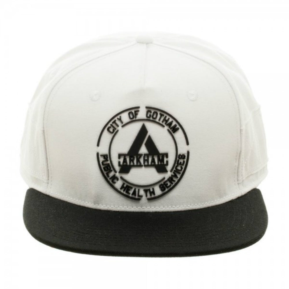 SUICIDE SQUAD - Arkham White Snapback / Cap / Men's