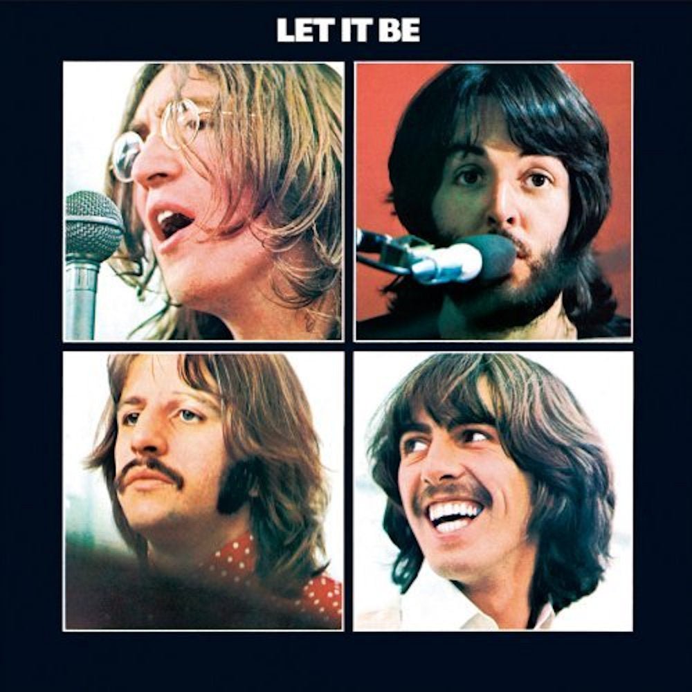THE BEATLES ビートルズ (結成 65周年 ) - LET IT BE WALL SIGN / インテリア置物 - PGS