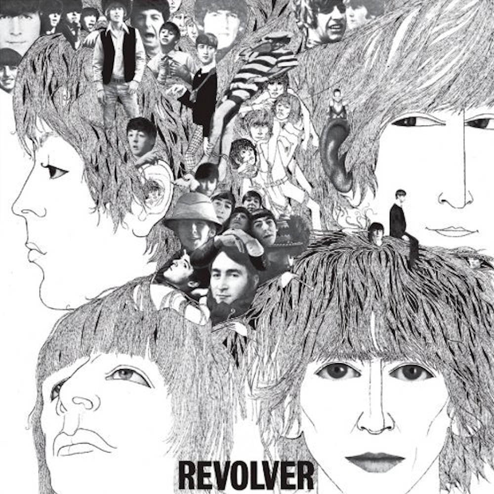 THE BEATLES - (来日 60周年 ) - REVOLVER WALL SIGN