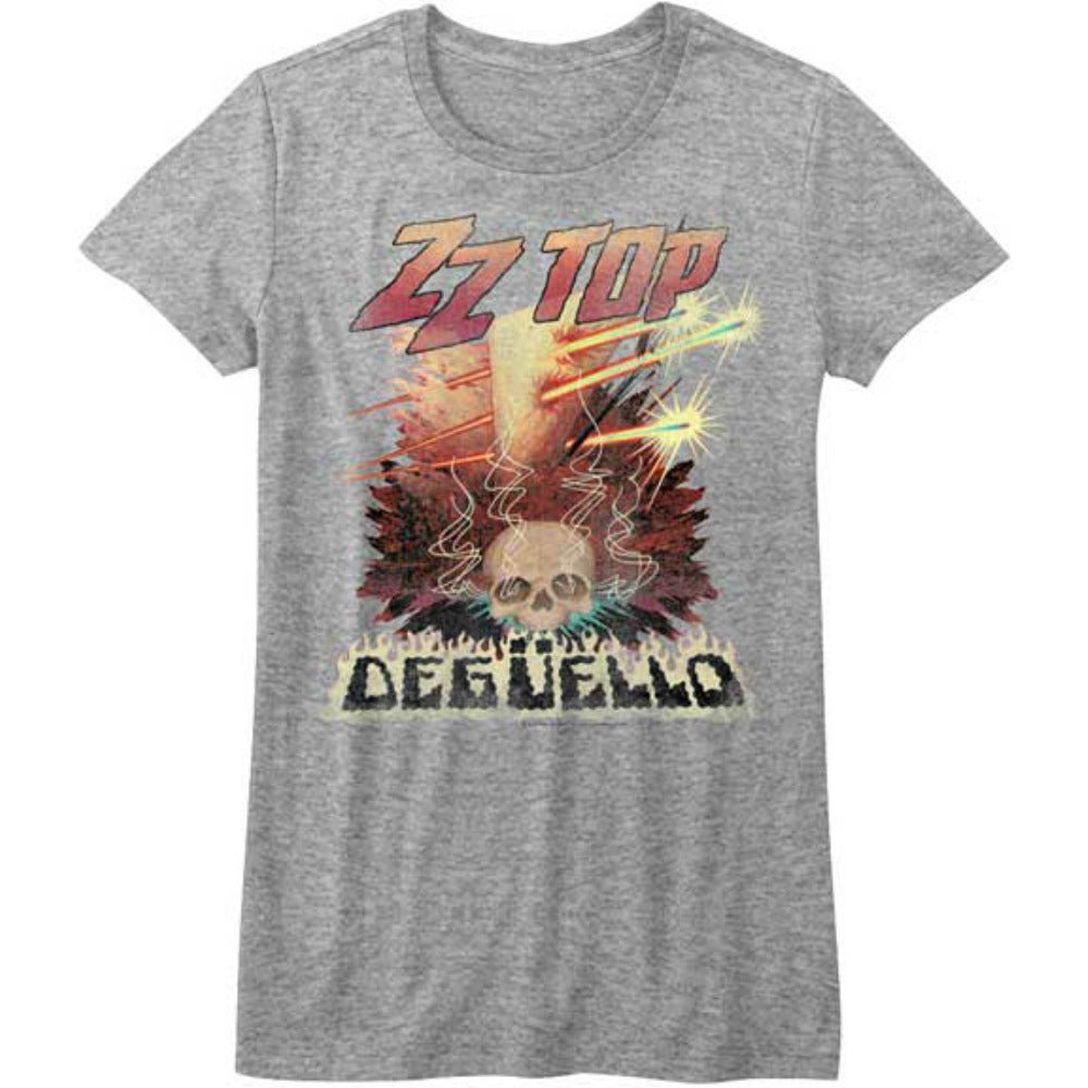 ZZ TOP ズィーズィートップ (デビュー 55周年 ) - DEGUELLO / Tシャツ / レディース - PGS