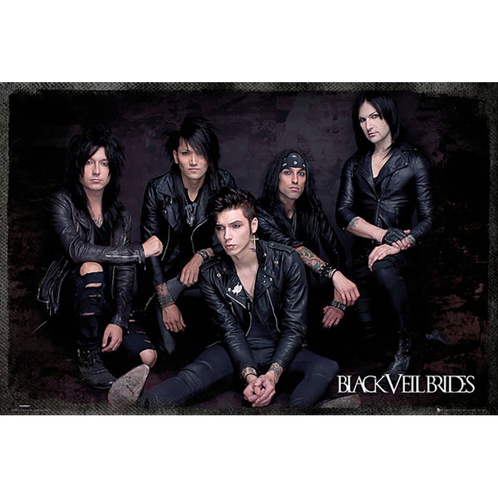 BLACK VEIL BRIDES ブラックヴェイルブライズ - Group Sit / ポスター - PGS