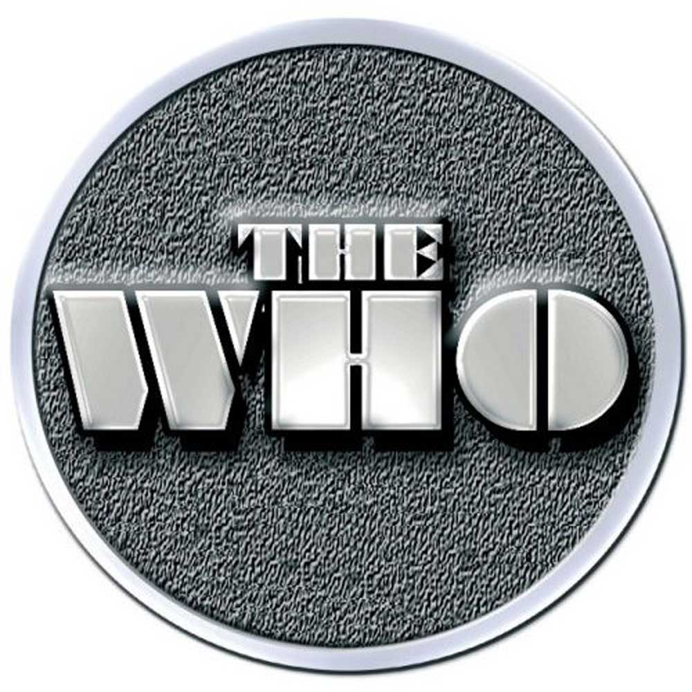 THE WHO ザ・フー (映画公開記念 ) - STENCIL LOGO / バッジ - PGS