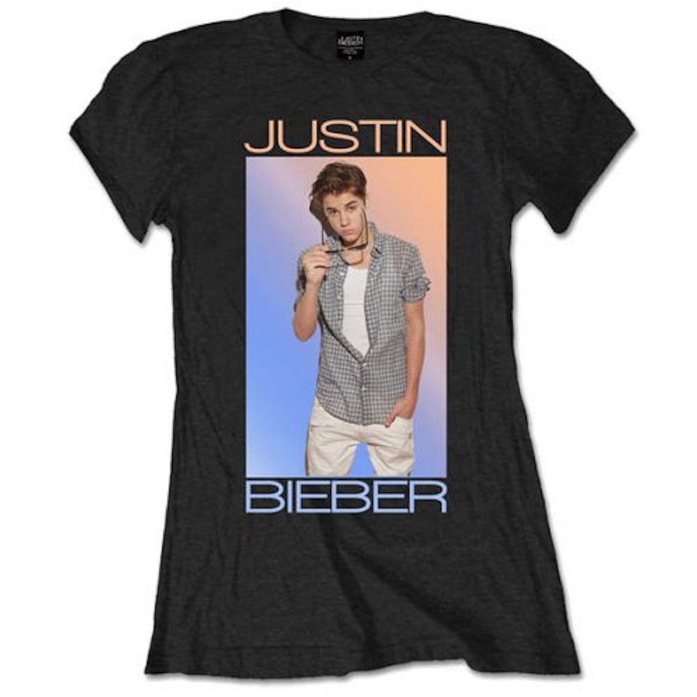 JUSTIN BIEBER ジャスティンビーバー - COLOUR FADE / Tシャツ / レディース - PGS